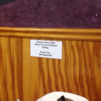 Joe's Pizza - Please clean up after yourselves. Ok?? - Pizza Near Me - Abilene, Texas