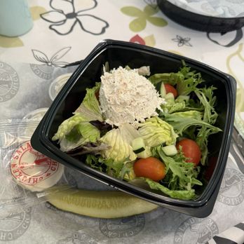 Chicken Salad Chick - Classic salad with classic chicken salad scoop - Chicken Shop Near Me - Pflugerville, Texas