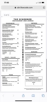 Menu photo 3 The Schooner Restaurant & Lounge Netars, OR