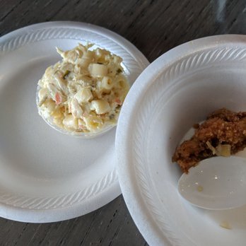 Marianas Grinds - Island Mac and piece of ramen chicken - Hawaiian Near Me - Jacksonville, Florida