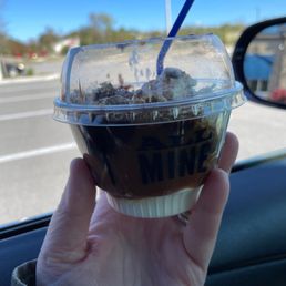 Turtle sundae. Very good.