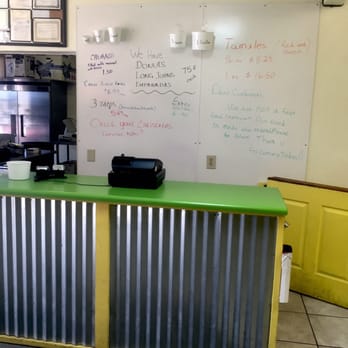 Tania's Flour Tortillas - Be patient, the menu asks. - Mexican Near Me - Tucson, Arizona