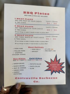 Menu photo 8 Castroville BBQ Castroville, TX Menu photo 8 Castroville BBQ Castroville, TX