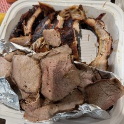 Smokin' Ed's BBQ - Dry and barely any meat on the ribs