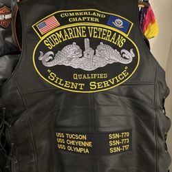Classic Alterations - Motorcycle vest (back)