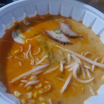 Happy Teriyaki - Spicy ramen no fish cake - Sushi Bars Near Me - Lacey, Washington