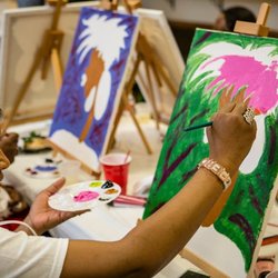 Let's Paint With Kinfolks - Relax while painting