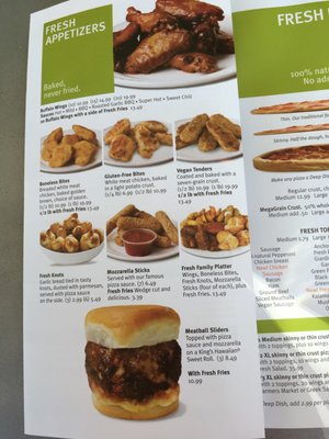 Menu photo 4 Fresh Brothers Newport Beach, CA