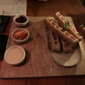 Madison - Churro waffle dessert - Italian Near Me - San Diego, California