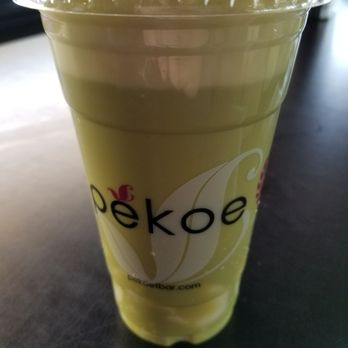 Pekoe - Thai Tea Whities. Green Thai Tea with Sea Salt Creama and egg pudding. Who needs dessert? - Coffee & Tea Near Me - San Jose, California Pekoe - Thai Tea Whities. Green Thai Tea with Sea Salt Creama and egg pudding. Who needs dessert? - Coffee & Tea Near Me - San Jose, California