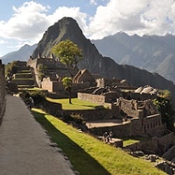 Adios Adventure Travel - Sunny day at Machu Picchu ruins in Peru