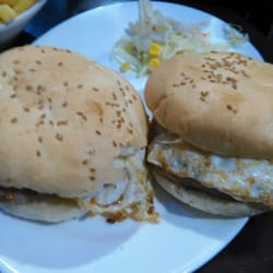 garden cafe - Tapa de Hamburguesa