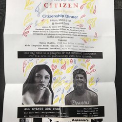 Ann Arbor District Library - Citizen By Claudia Rankine shared art experience Citizenship Dinner 6-8:00 PM @Neutral Zone