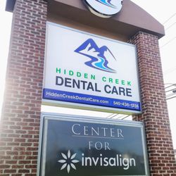 Hidden Creek Dental Care - Office Sign, Hidden Creek Dental Care. Dentist in Harrisonburg, VA.