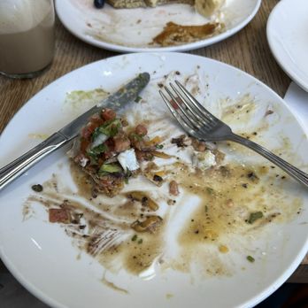 Original Pancake House - What's leftover of the huevos rancheros - Breakfast & Brunch Near Me - Edgewater, New Jersey Original Pancake House - What's leftover of the huevos rancheros - Breakfast & Brunch Near Me - Edgewater, New Jersey