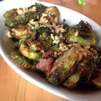 Mott St - Brussels sprouts - oh my the pancetta it came with was out of this qorkd - Asian Fusion Near Me - Chicago, Illinois