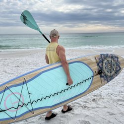 30A Beach Boyz - Standup Paddle board in the Gulf on 30A