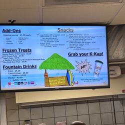 Snack Shake prices