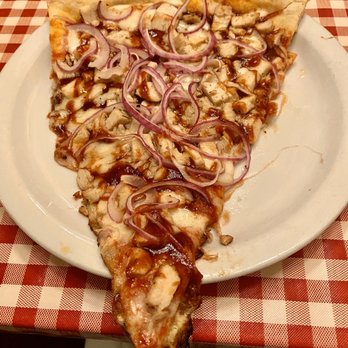Palermo Pizzeria - Slice of bbq chicken pizza- HUGE & AMAZING! - Pizza Near Me - Simi Valley, California