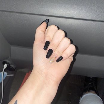 La Luna Nail Spa - Full Set with Foil - Nail Salons Near Me - Murfreesboro, Tennessee