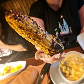 LongHorn Steakhouse - Corn on the cob with mac & cheese - Steakhouses Near Me - Conyers, Georgia LongHorn Steakhouse - Corn on the cob with mac & cheese - Steakhouses Near Me - Conyers, Georgia
