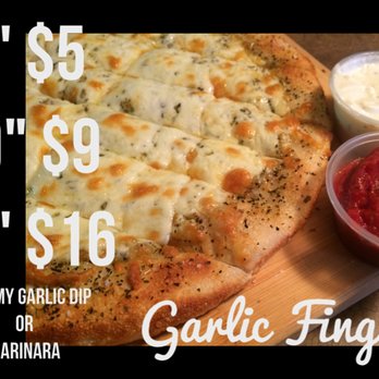 Real Things Pizza - the price of garlic fingers - Pizza Near Me - Naramata, British Columbia