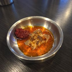 Moobongri Soondae Federal Way - Recommended sauce combo