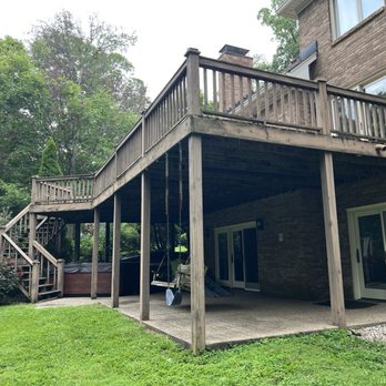 Deck Heads - Before - Decks & Railing Near Me - Pendleton, Kentucky
