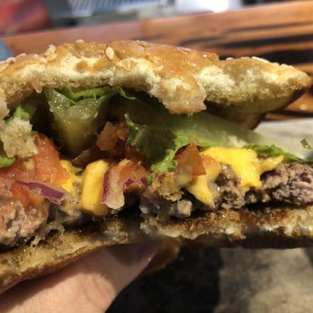Dos Olivos Market - Burger was good but didn't taste much brisket. Patty really thin for $14. If I had a bigger patty then...... - Specialty Food Near Me - Buda, Texas Dos Olivos Market - Burger was good but didn't taste much brisket. Patty really thin for $14. If I had a bigger patty then...... - Specialty Food Near Me - Buda, Texas