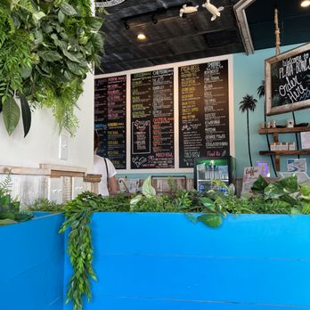 Playa Bowls - The board with so many choices - Acai Bowls Near Me - Charleston, South Carolina