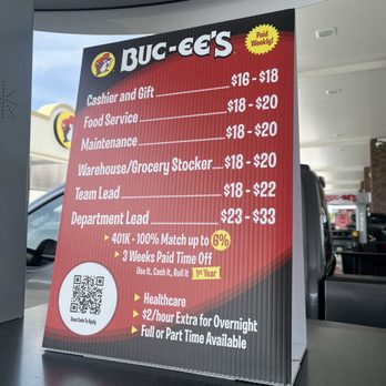 Buc-ee's - Great starting wages & benefits - Gas Stations Near Me - Calhoun, Georgia Buc-ee's - Great starting wages & benefits - Gas Stations Near Me - Calhoun, Georgia