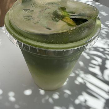 Café Dear Leon - This is Brazilian coffee ( coconut milk) with matcha- so refreshing! - Cafes Near Me - Baltimore, Maryland