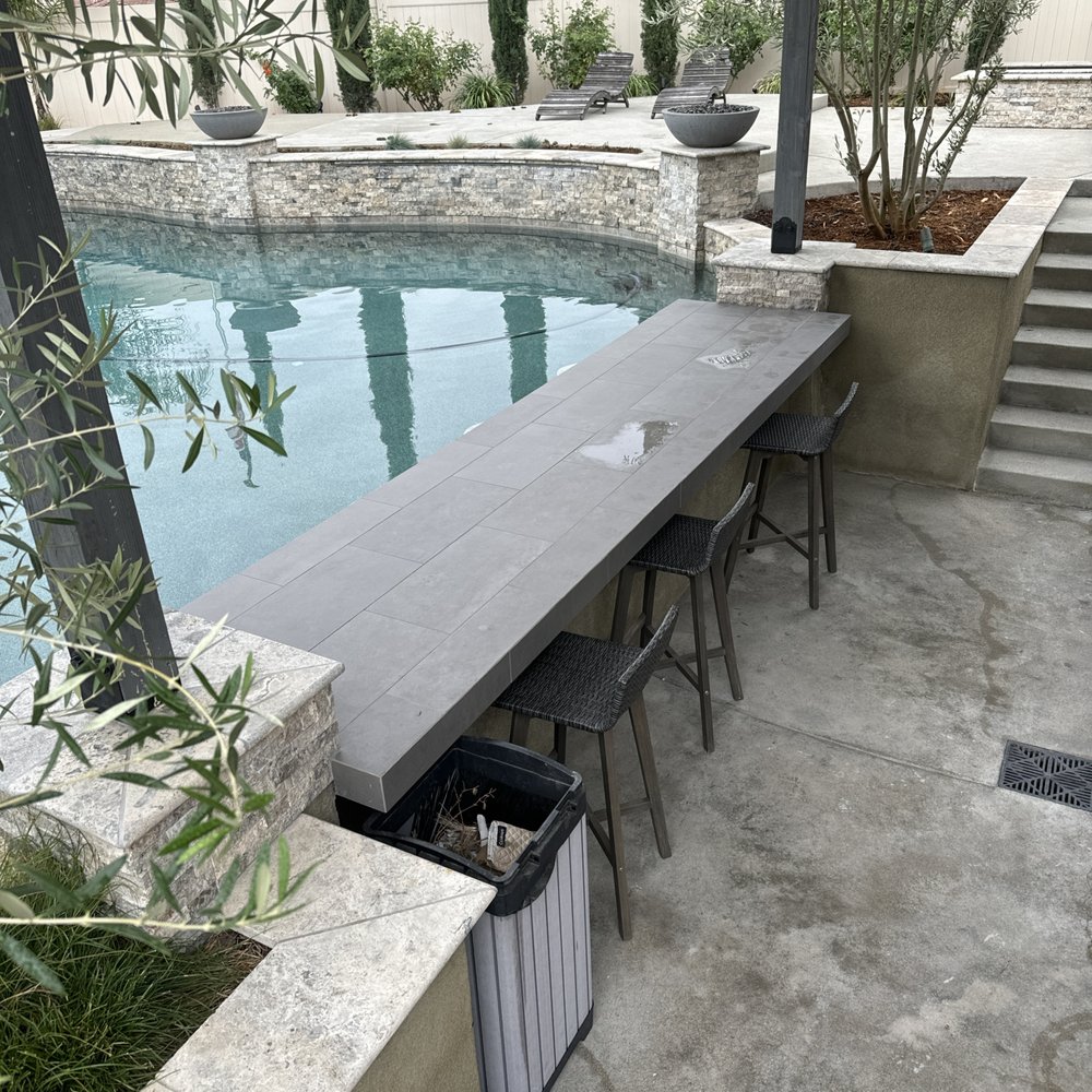 Premier Pools & Spas - Temecula, CA - BBQ countertop - Pool & Hot Tub Service Near Me - Murrieta, California