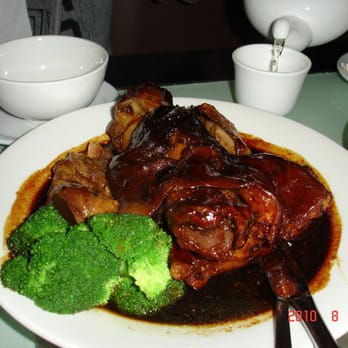 Sojo Restaurant - Shanghai Sweet Soy Pork Hock: Something to drive your doctor apoplectic on your next visit! - Chinese Near Me - Oxford, OXF