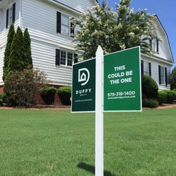 Duffy Realty of Atlanta - Our Americana DUFFY custom sign that we built for our families!