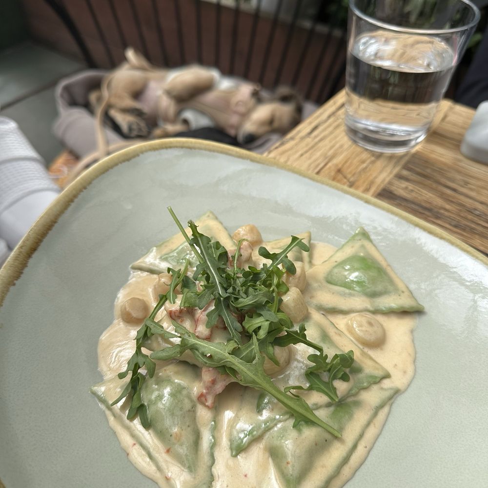 Enzo - Crab ravioli - Mediterranean Near Me - Carmel-by-the-Sea, California Enzo - Crab ravioli - Mediterranean Near Me - Carmel-by-the-Sea, California