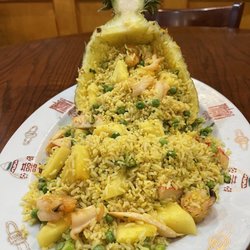 Pineapple seafood fried rice