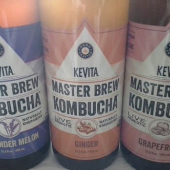 La Sierra Natural Foods - Kombucha flavors: lavender melon, Ginger, grapefruit - Health Markets Near Me - Riverside, California