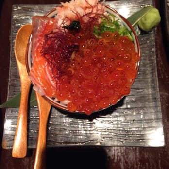 Kiraku - Rice bowl- this is TINY by the way. - Tapas/Small Plates Near Me - Berkeley, California