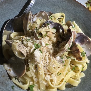 Azotea - Linguine Clams - I enjoyed it! - Wine Bars Near Me - Livermore, California