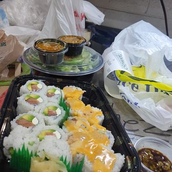 Tamago - Philly and spicy tuna - Japanese Near Me - Macomb, Michigan