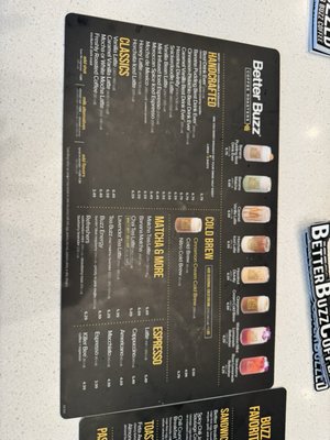Menu photo 1 Better Buzz Coffee San Clemente San Clemente, CA Menu photo 1 Better Buzz Coffee San Clemente San Clemente, CA
