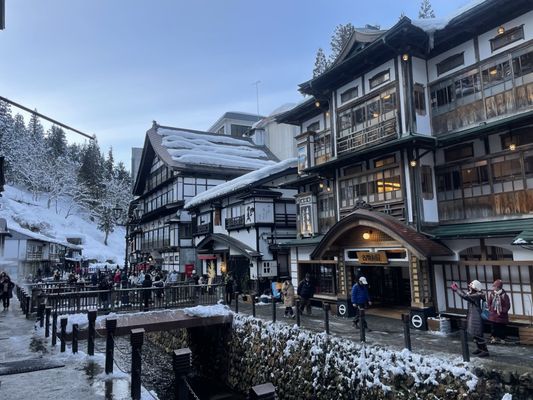 Ginzan Onsen by null