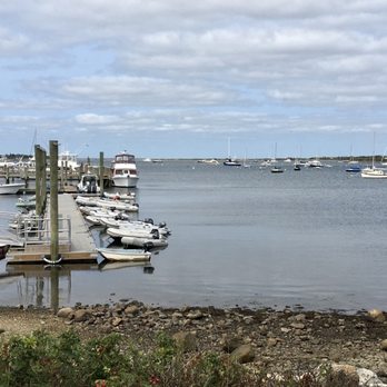 Dead Eye Dick's - Lovely view from our table. - New American Near Me - Block Island, Rhode Island