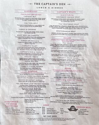 Menu photo 8 Captain’s Den Newport News, VA Menu photo 8 Captain’s Den Newport News, VA