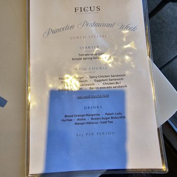 Ficus - Bubble Tea Near Me - Princeton, New Jersey