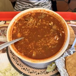 King Taco - Pozole not bad but not good