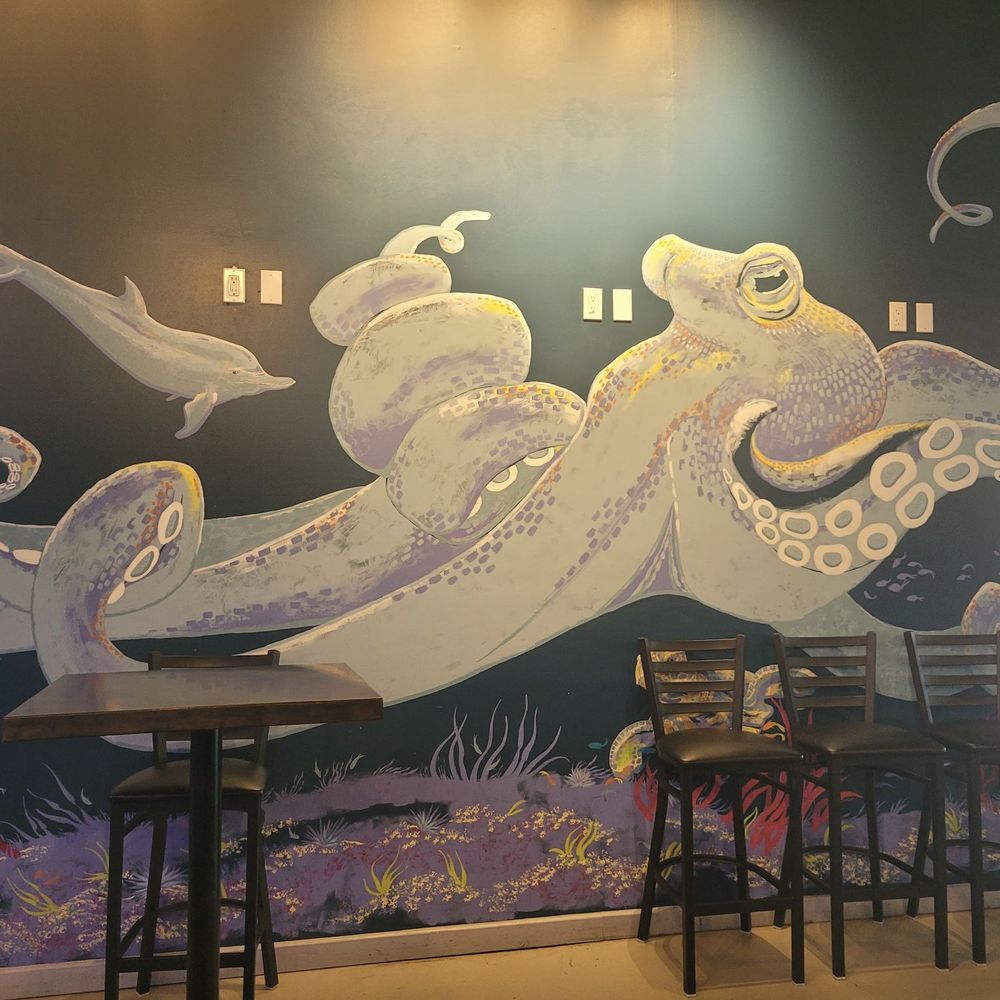 Ocean Republic Brewing - Love this octopus mural. - Brewpubs Near Me - Stuart, Florida