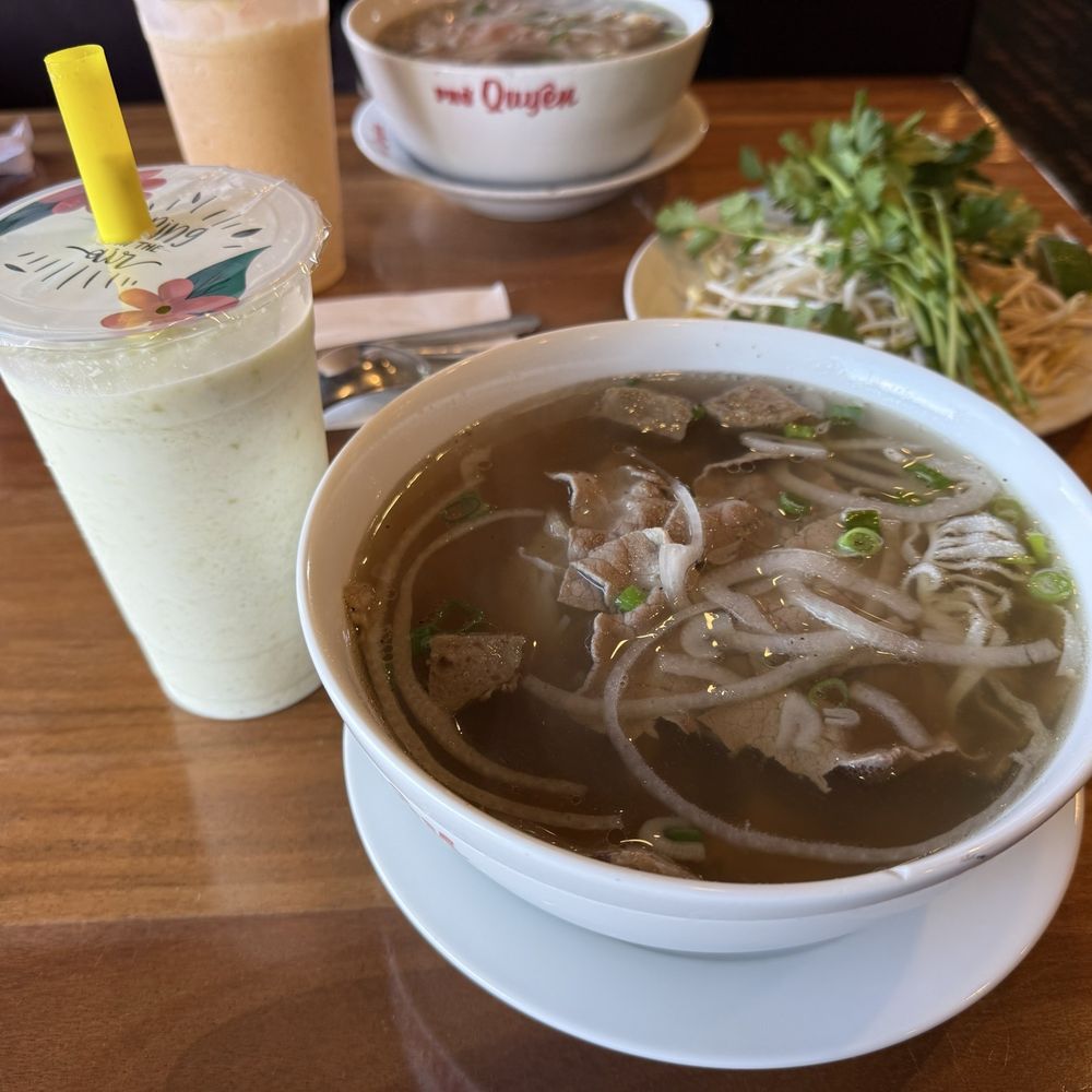 Pho Quyen - Pho Quyen Dac Biet and avocado smoothie - Vietnamese Near Me - Tampa, Florida Pho Quyen - Pho Quyen Dac Biet and avocado smoothie - Vietnamese Near Me - Tampa, Florida