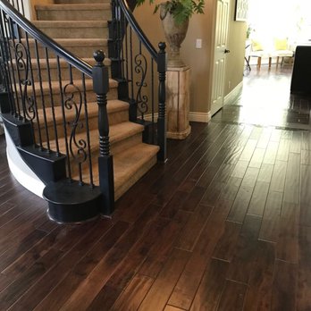 Tropical Flooring - This is Acacia engineering wood floor that I purchased from Tropical Flooring and  installed over 5 years ago.It still looks like new. - Flooring Near Me - El Monte, California
